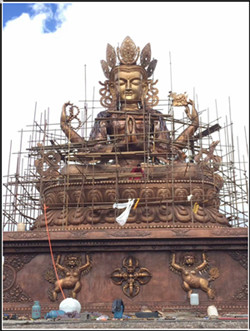 西藏雪域守護神四臂觀(guān)音